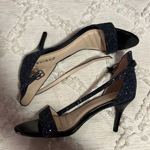 Blue Sparkly Heels